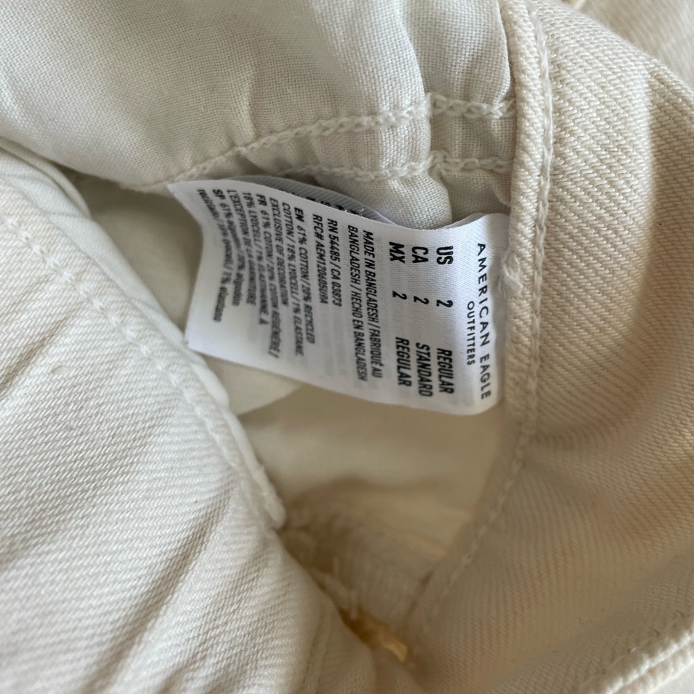AE Dreamy Drape Stretch High-Waisted Trouser
Size: 2 Regular | Cream - Picture 4 of 7
